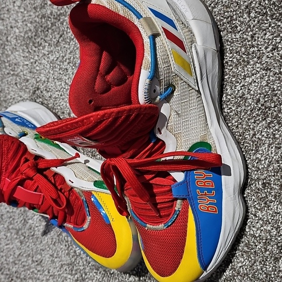 Adidas Damian Lillard LEGO DOLLA EXT/PLY Shoes Size 7 (No Box) - Picture 3 of 5